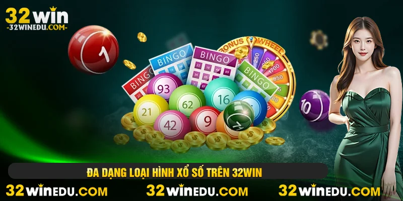 Kho tàng game xổ số đa dạng tại 32WIN, từ truyền thống đến hiện đại.